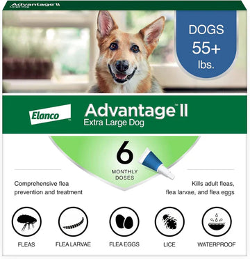 Advantage II Extra Large Dog Flea & Tick Protection (Over 55 lbs)